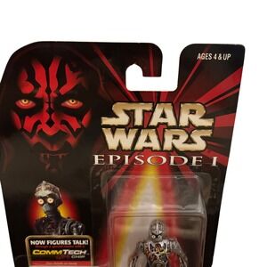 Star Wars Episode I C-3PO CommTech Chip Action Figure 1999 New NIB‎